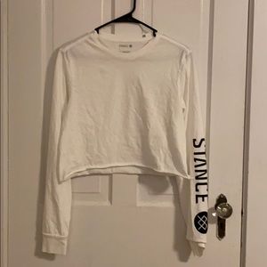 Cropped Long Sleeve T-Shirt